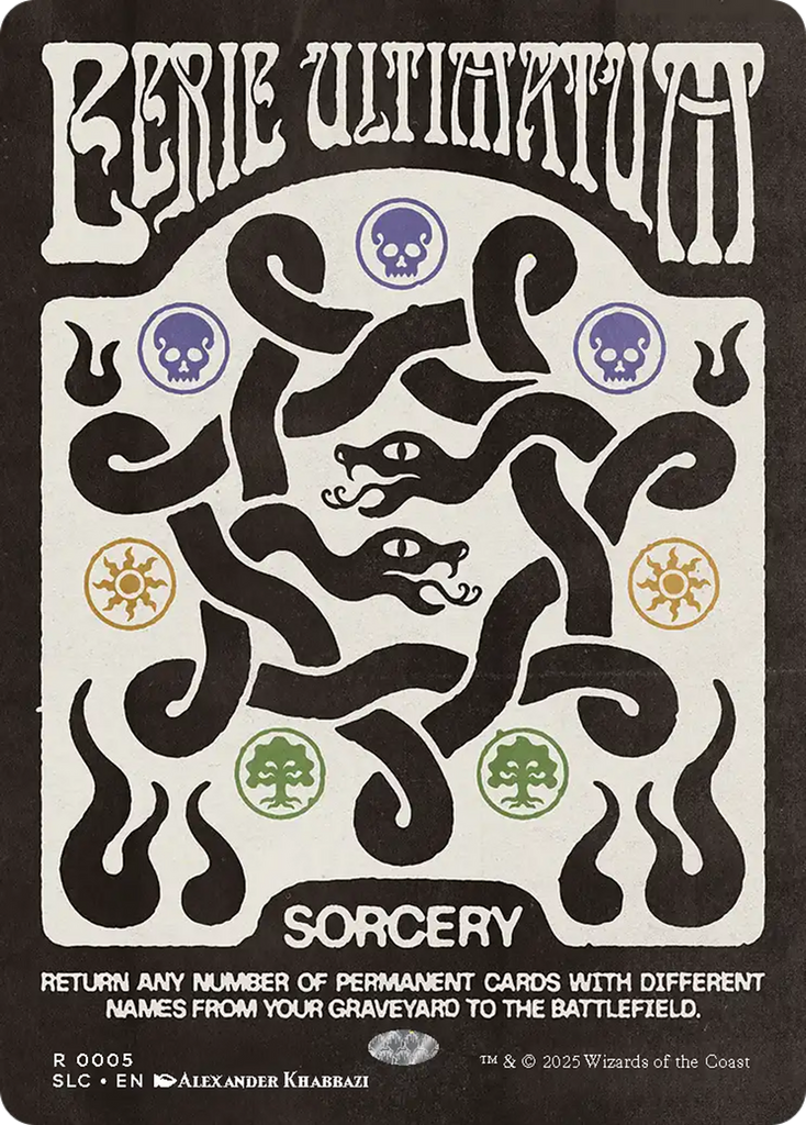 Magic The Gathering Ikoria Rara Carta Magic: Eerie Ultimatum - Ikoria Lair Of Behemoths, Rarità Rare, Lingua Inglese Carta Collezione Wizards Coast - Foto 7