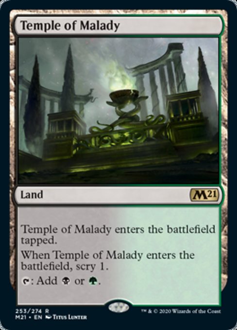 Temple of Malady [Core Set 2021] | Magic Magpie