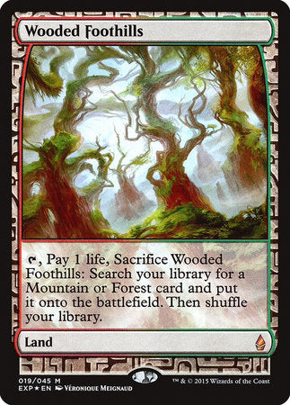 Wooded Foothills [Zendikar Expeditions] | Magic Magpie
