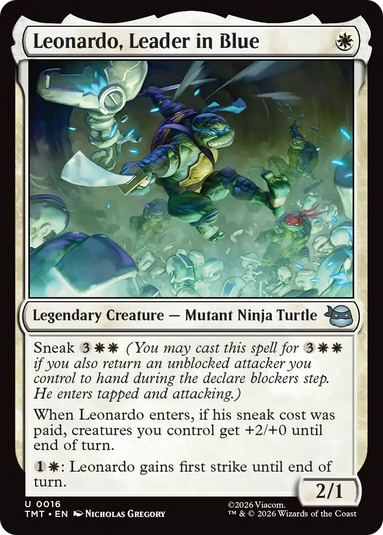 Leonardo, Leader in Blue [Teenage Mutant Ninja Turtles] | Magic Magpie