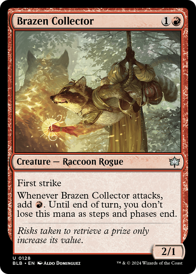 Brazen Collector [Bloomburrow] | Magic Magpie