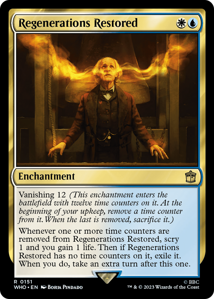 Regenerations Restored [Doctor Who] | Magic Magpie