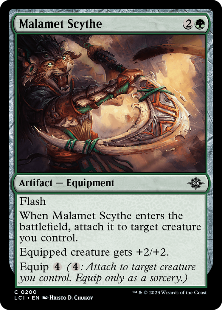 Malamet Scythe [The Lost Caverns of Ixalan] | Magic Magpie