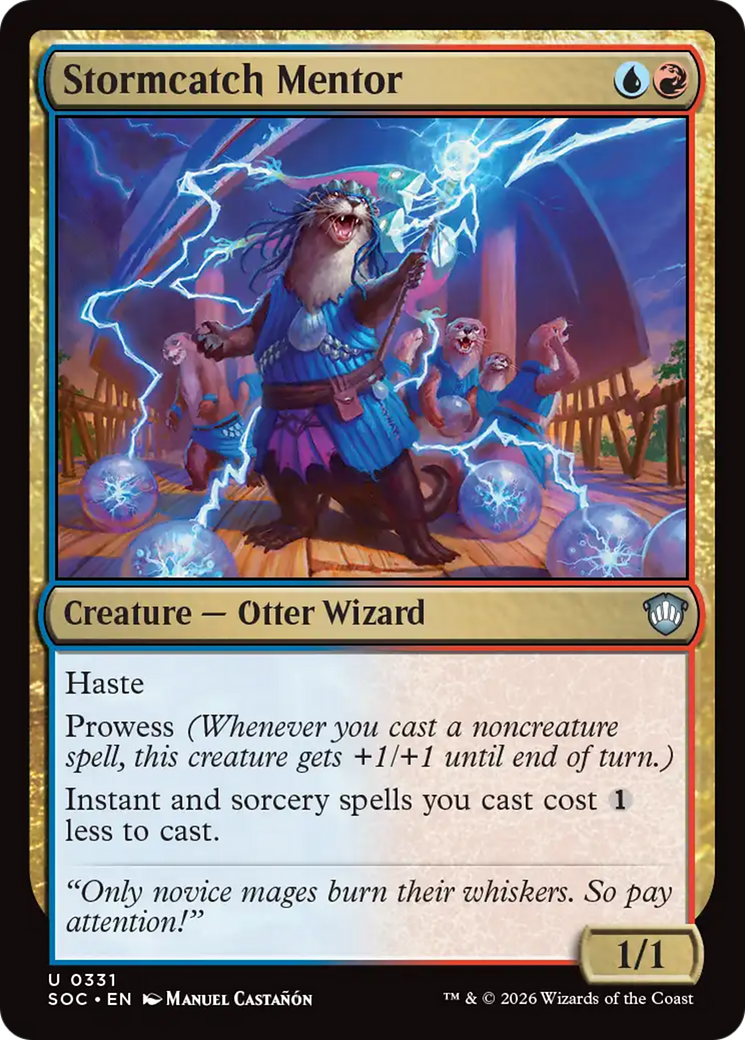 Stormcatch Mentor [Secrets of Strixhaven Commander] | Magic Magpie