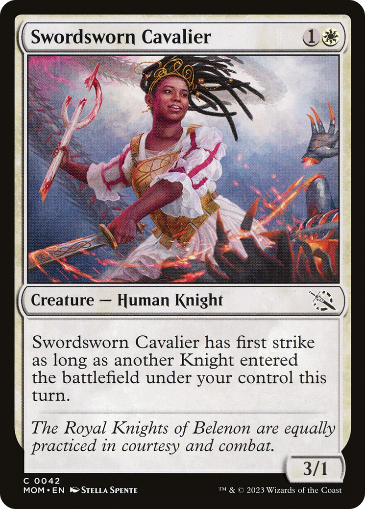 Swordsworn Cavalier [March of the Machine] | Magic Magpie