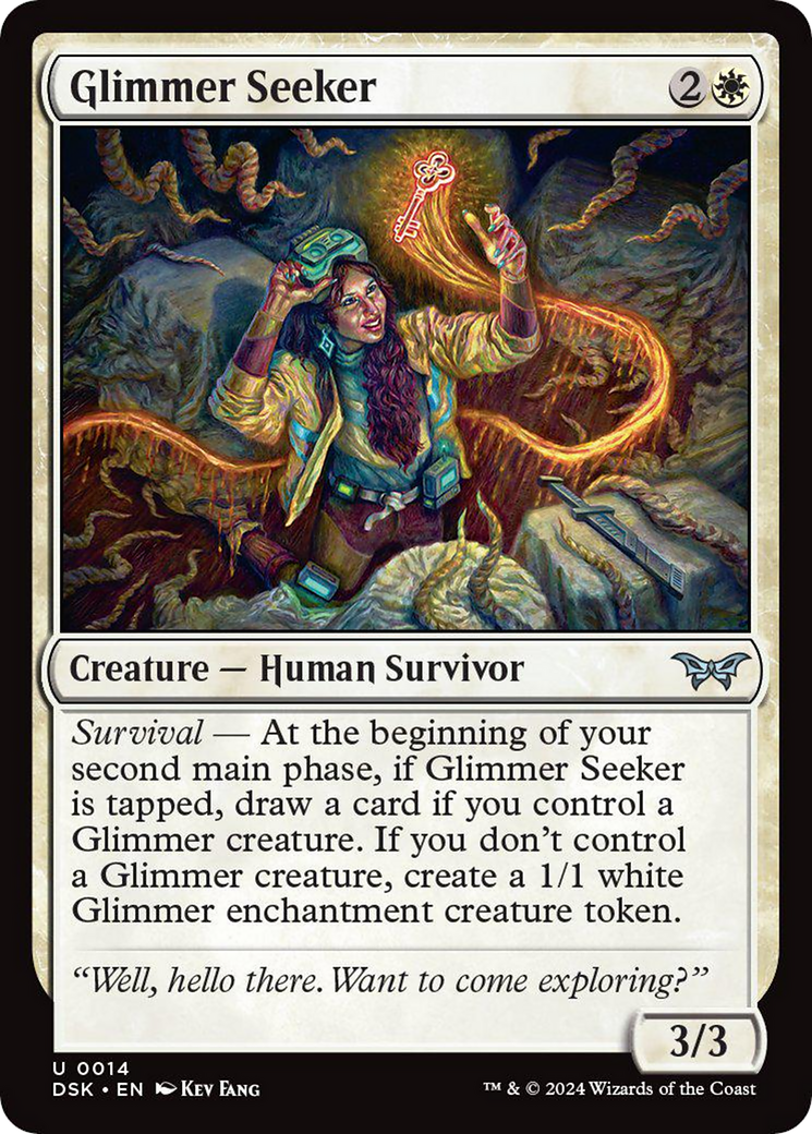 Glimmer Seeker [Duskmourn: House of Horror] | Magic Magpie