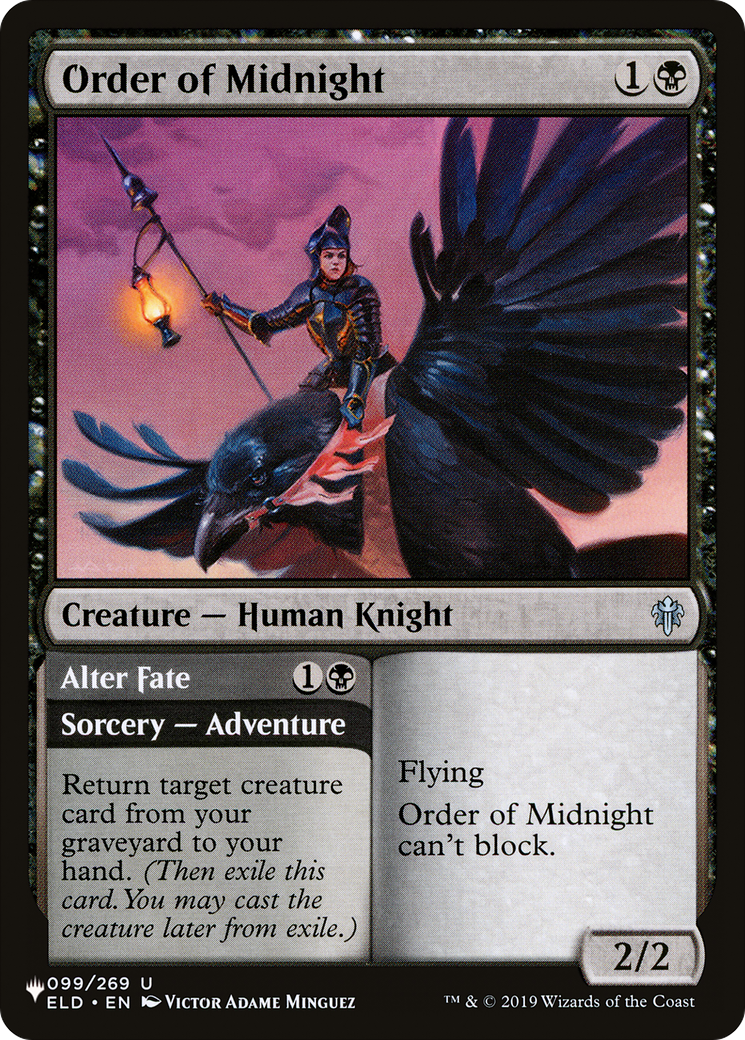 Order of Midnight [The List] | Magic Magpie