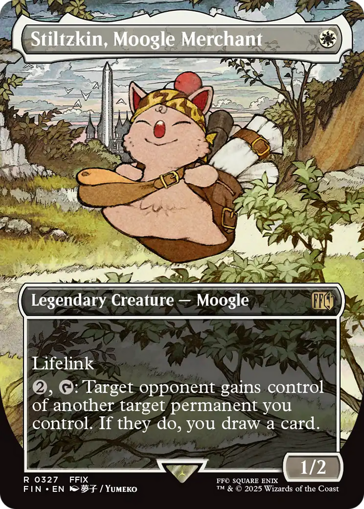 Stiltzkin, Moogle Merchant (Borderless) [FINAL FANTASY] | Magic Magpie