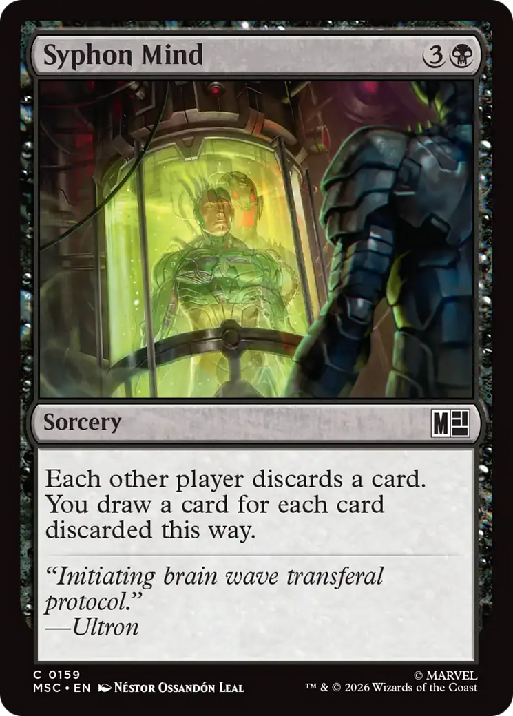 Syphon Mind (Surge Foil) [Marvel Super Heroes Commander] | Magic Magpie