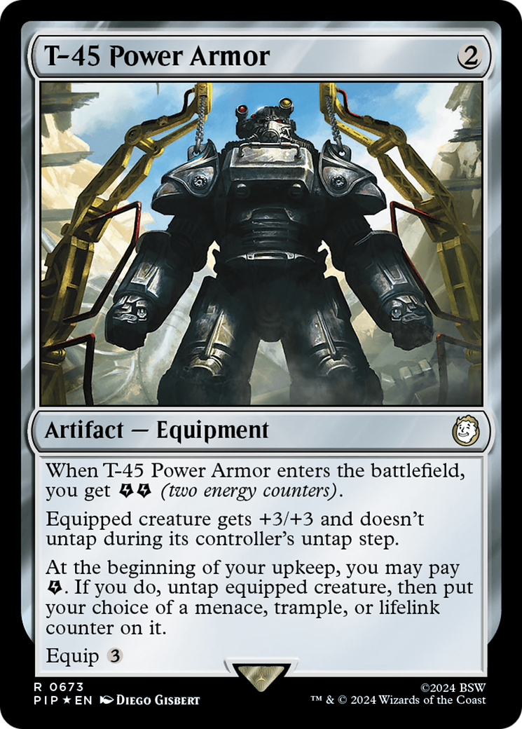 T-45 Power Armor (Surge Foil) [Fallout] | Magic Magpie