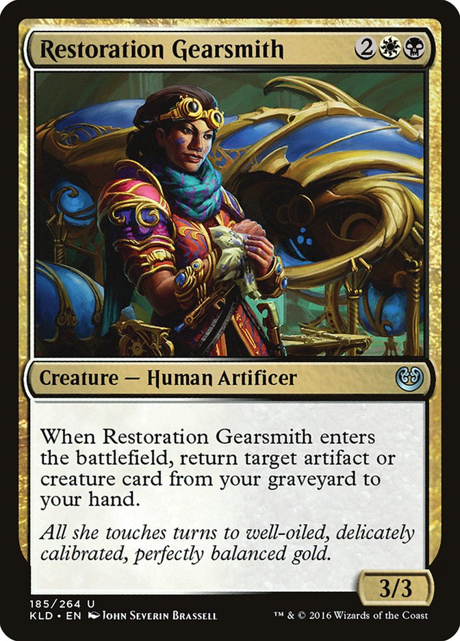 Restoration Gearsmith [Kaladesh] | Magic Magpie