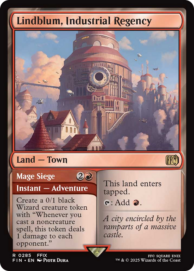 Lindblum, Industrial Regency [FINAL FANTASY] | Magic Magpie