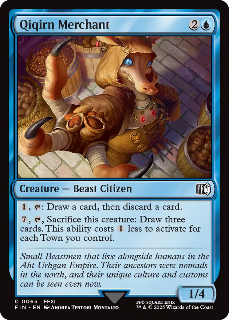 Qiqirn Merchant [FINAL FANTASY] | Magic Magpie