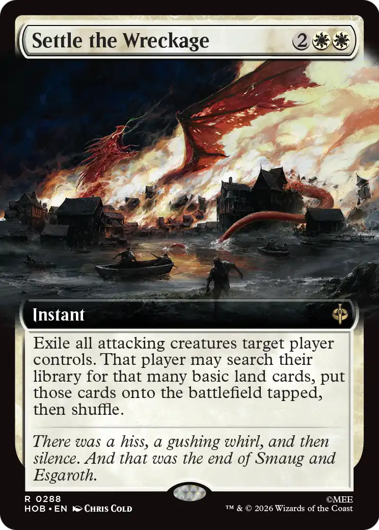 Settle the Wreckage (Extended Art) [The Hobbit] | Magic Magpie