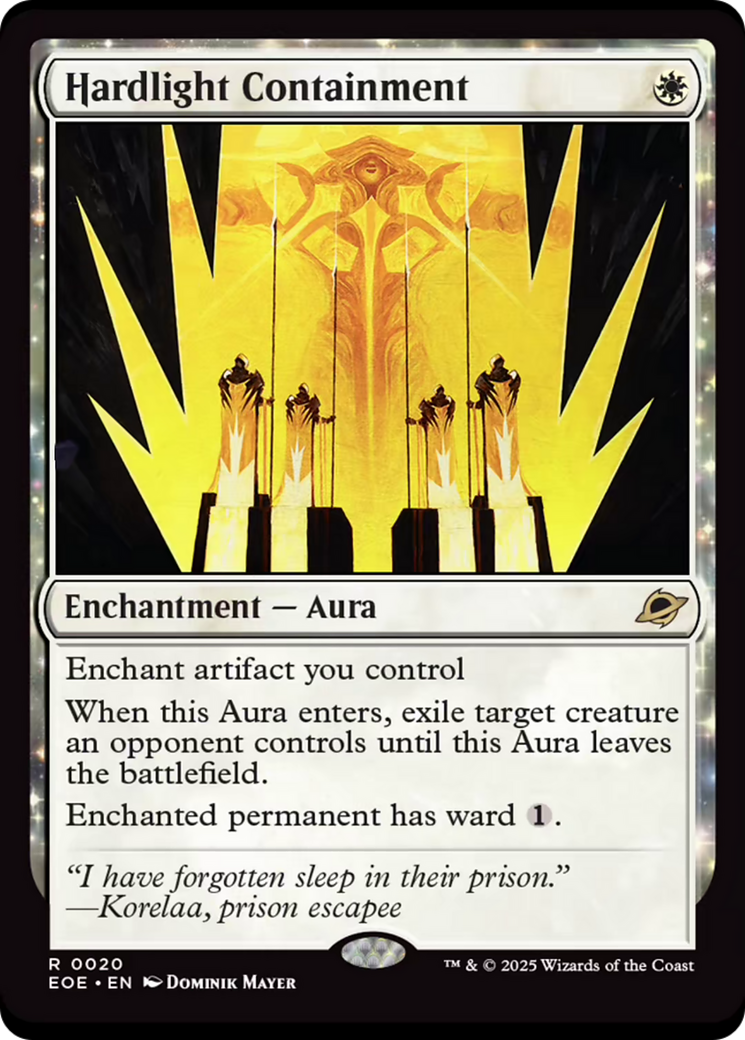 Hardlight Containment [Edge of Eternities] | Magic Magpie
