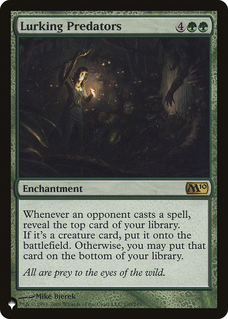 Lurking Predators [The List] | Magic Magpie