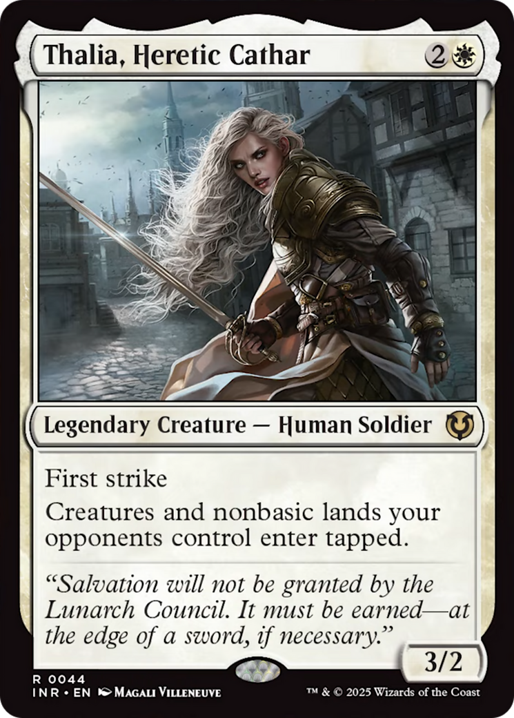 Thalia, Heretic Cathar [Innistrad Remastered] | Magic Magpie