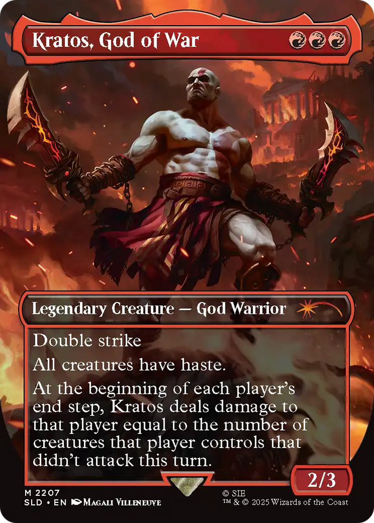 Kratos, God of War [Secret Lair Drop Series] | Magic Magpie