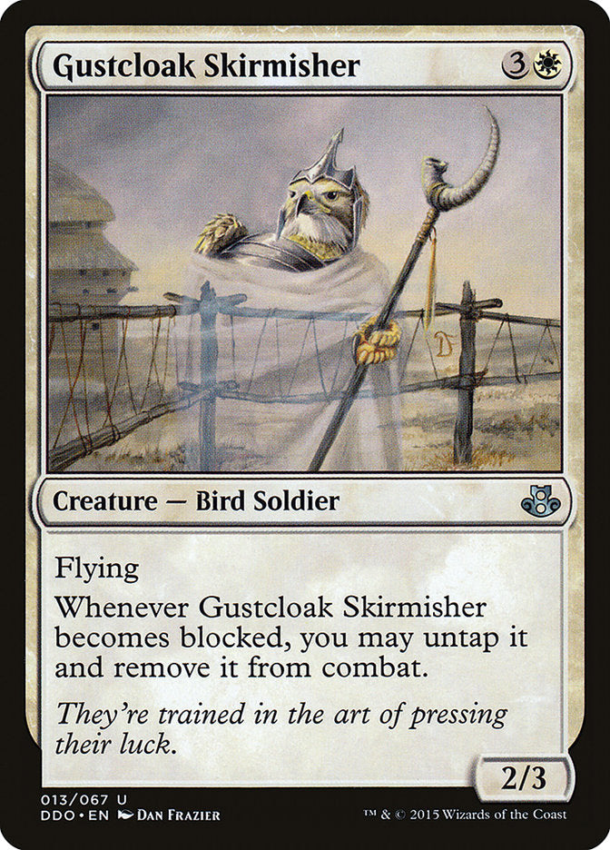 Gustcloak Skirmisher [Duel Decks: Elspeth vs. Kiora] | Magic Magpie