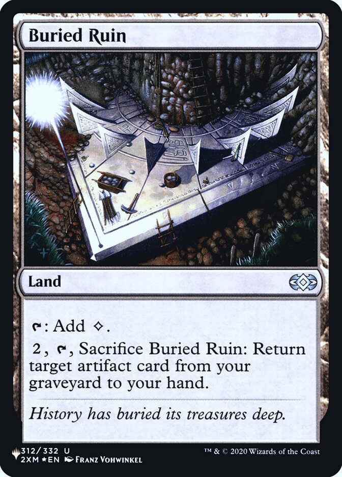 Buried Ruin [Secret Lair: Heads I Win, Tails You Lose] | Magic Magpie