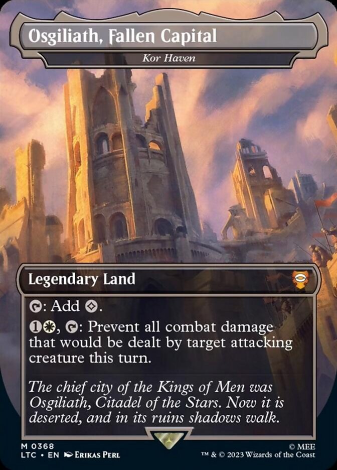 Osgiliath, Fallen Capital - Kor Haven [The Lord of the Rings: Tales of Middle-Earth Commander] | Magic Magpie
