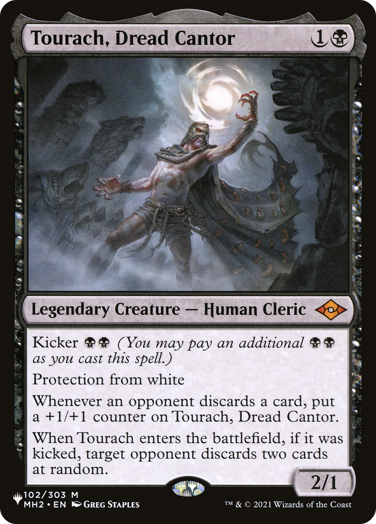 Tourach, Dread Cantor [The List Reprints] | Magic Magpie