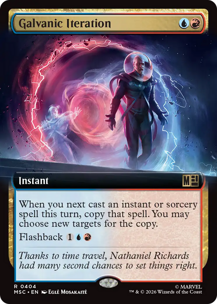 Galvanic Iteration (Extended Art) [Marvel Super Heroes Commander] | Magic Magpie