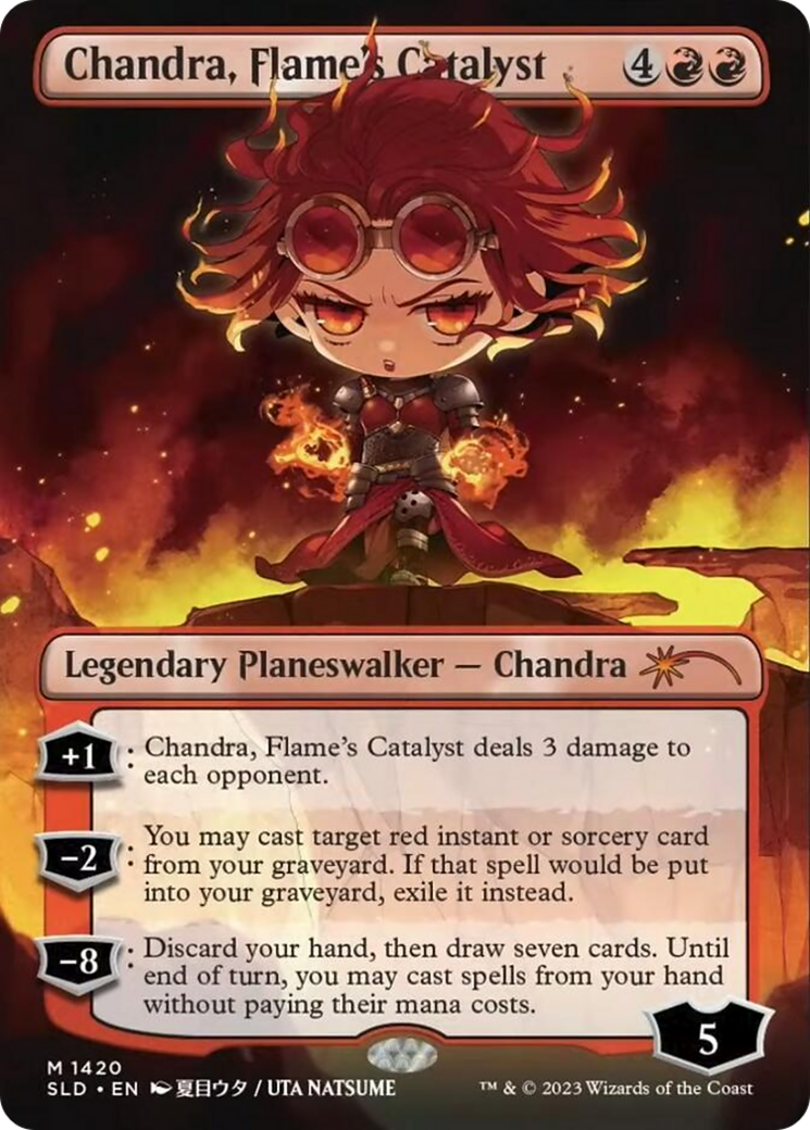 Chandra, Flame's Catalyst (Rainbow Foil) [Secret Lair Drop Series] | Magic Magpie