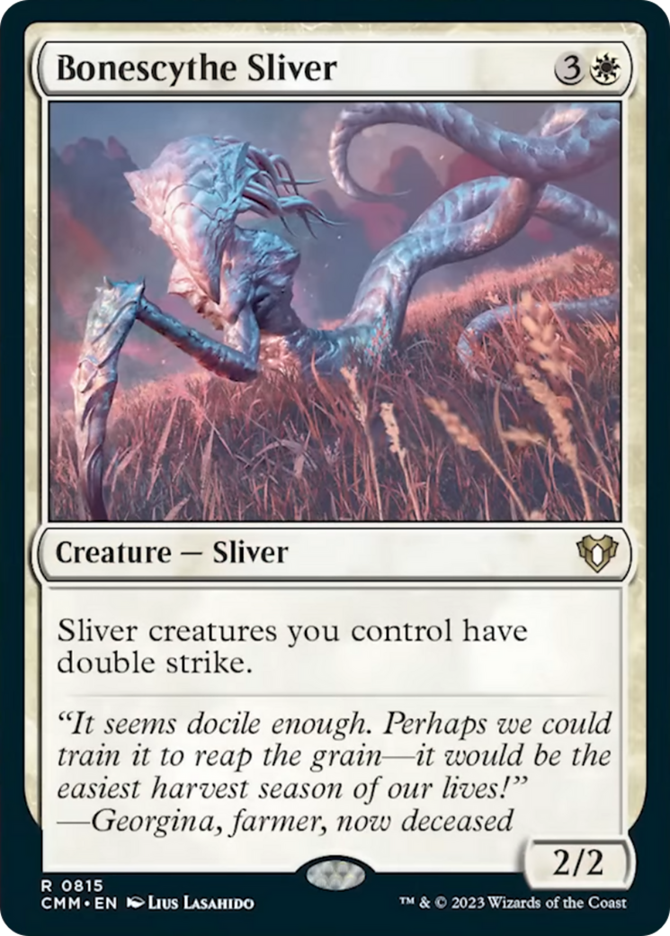 Bonescythe Sliver [Commander Masters] | Magic Magpie