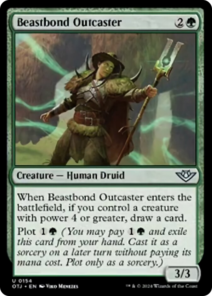 Beastbond Outcaster [Outlaws of Thunder Junction] | Magic Magpie