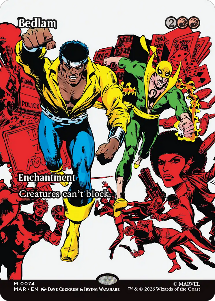 Bedlam (Borderless) [Marvel Universe: Eternal-Legal] | Magic Magpie