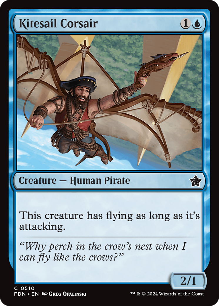 Kitesail Corsair [Foundations] | Magic Magpie