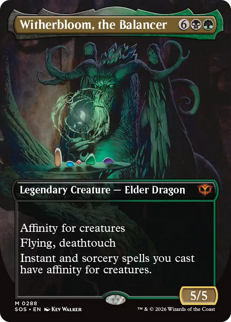 Witherbloom, the Balancer (Borderless) [Secrets of Strixhaven] | Magic Magpie