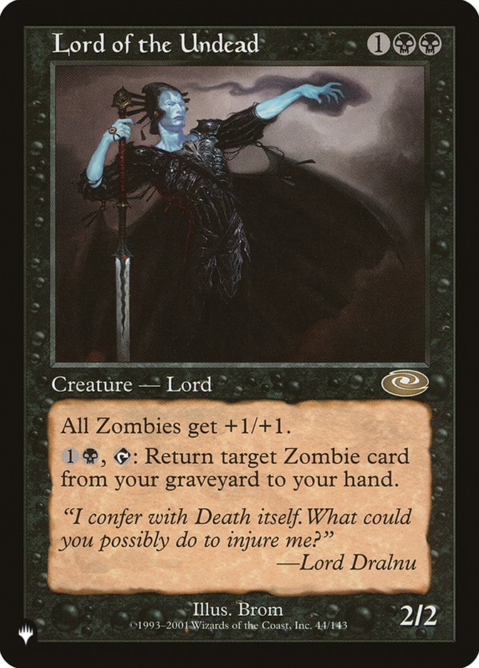 Lord of the Undead [The List] | Magic Magpie