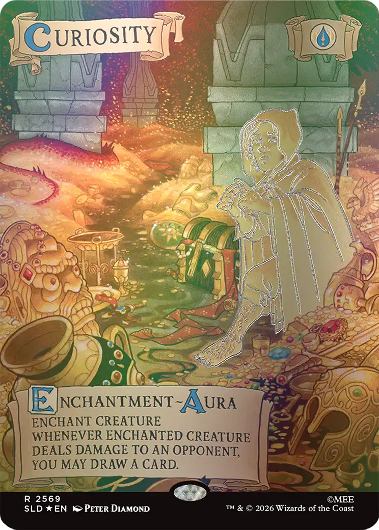 Curiosity (2569) (Out Of Sight Foil) [Secret Lair Drop Series] | Magic Magpie