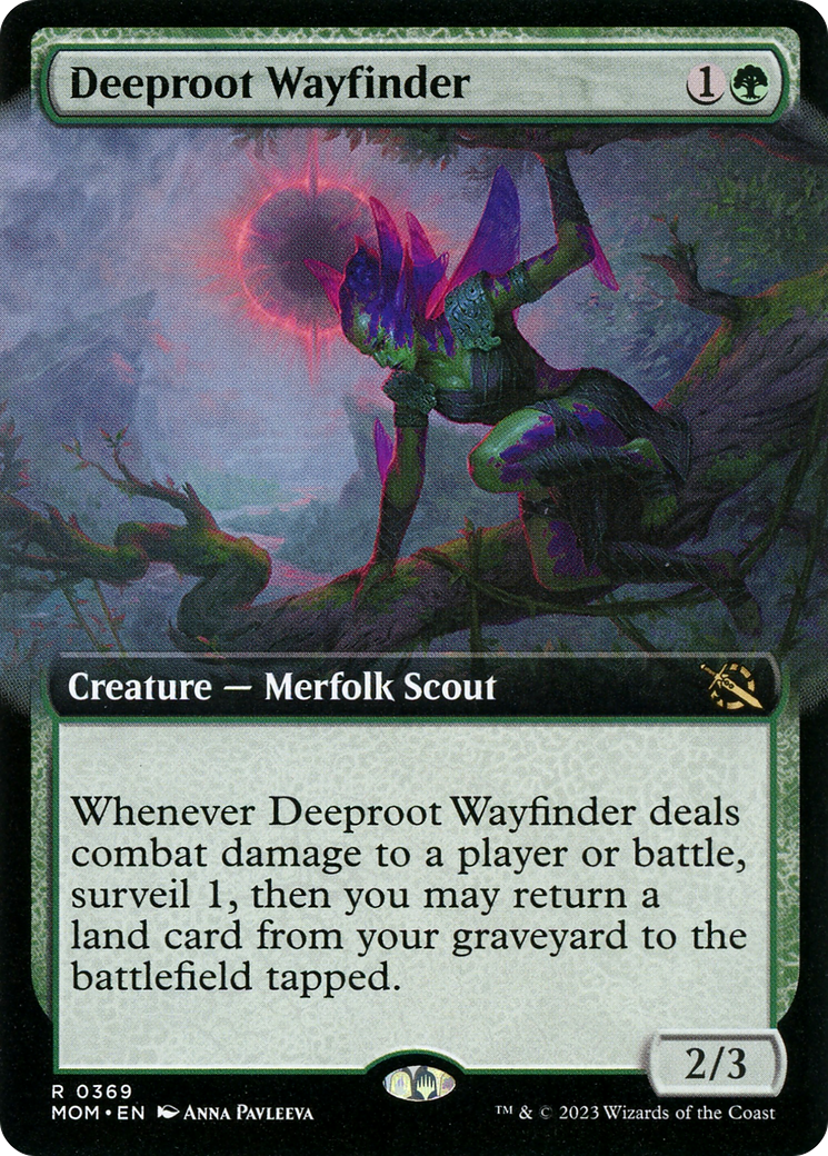 Deeproot Wayfinder (Extended Art) [March of the Machine] | Magic Magpie