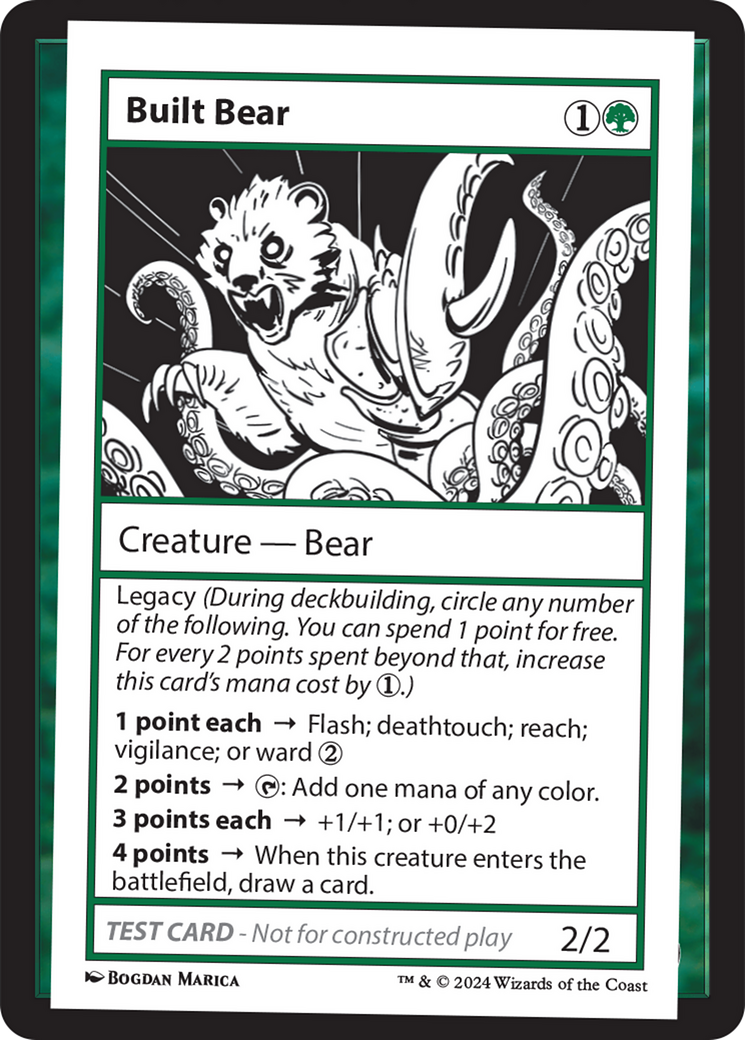 Built Bear [Mystery Booster 2 Playtest Cards] | Magic Magpie