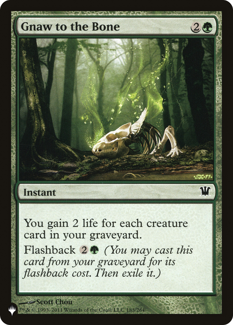 Gnaw to the Bone [The List] | Magic Magpie