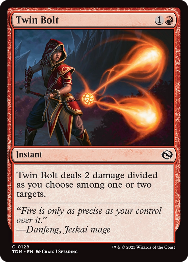 Twin Bolt [Tarkir: Dragonstorm] | Magic Magpie