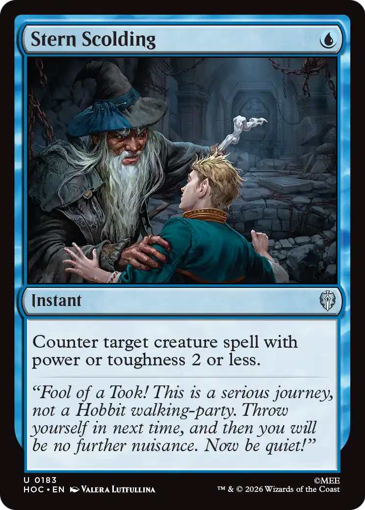 Stern Scolding [The Hobbit: Eternal-Legal] | Magic Magpie