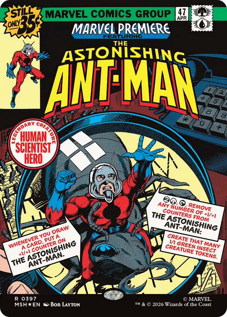 The Astonishing Ant-Man (Borderless) [Marvel Super Heroes] | Magic Magpie