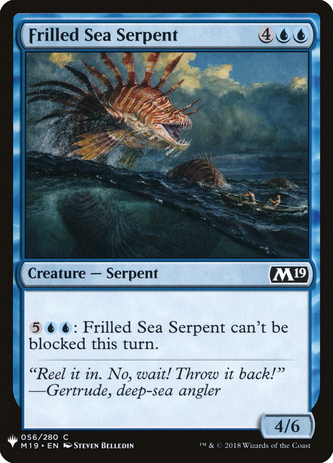 Frilled Sea Serpent [Mystery Booster] | Magic Magpie