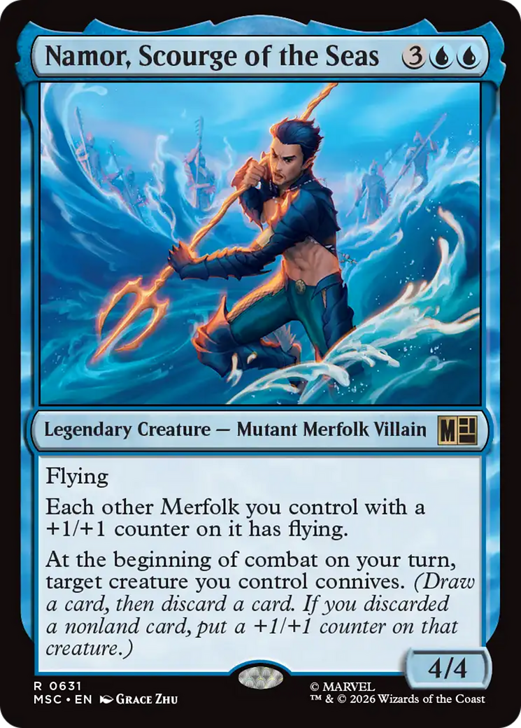 Namor, Scourge of the Seas [Marvel Super Heroes Commander] | Magic Magpie