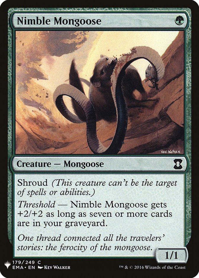 Nimble Mongoose [Mystery Booster] | Magic Magpie