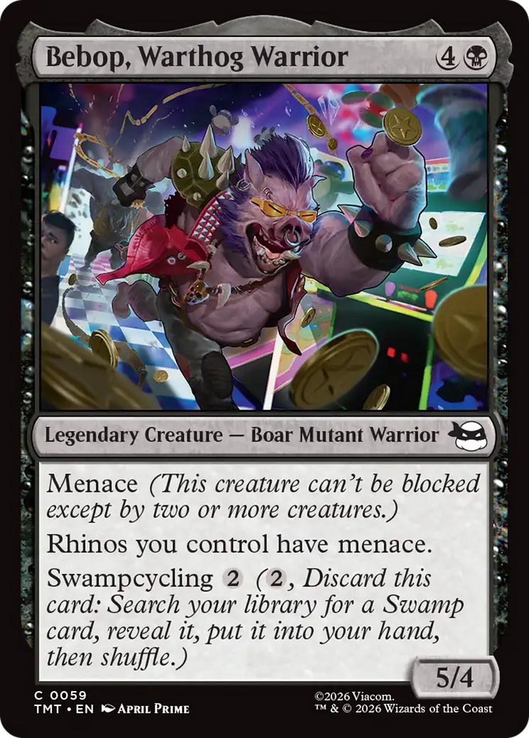 Bebop, Warthog Warrior [Teenage Mutant Ninja Turtles] | Magic Magpie