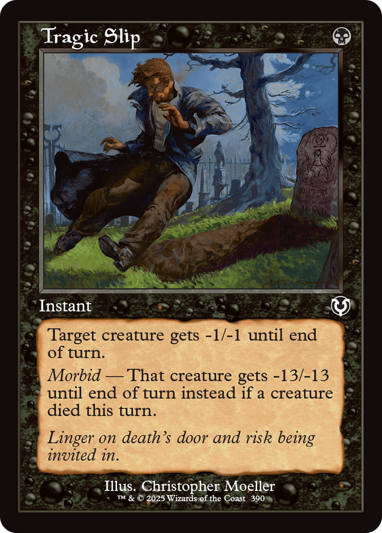 Tragic Slip (Retro Frame) [Innistrad Remastered] | Magic Magpie