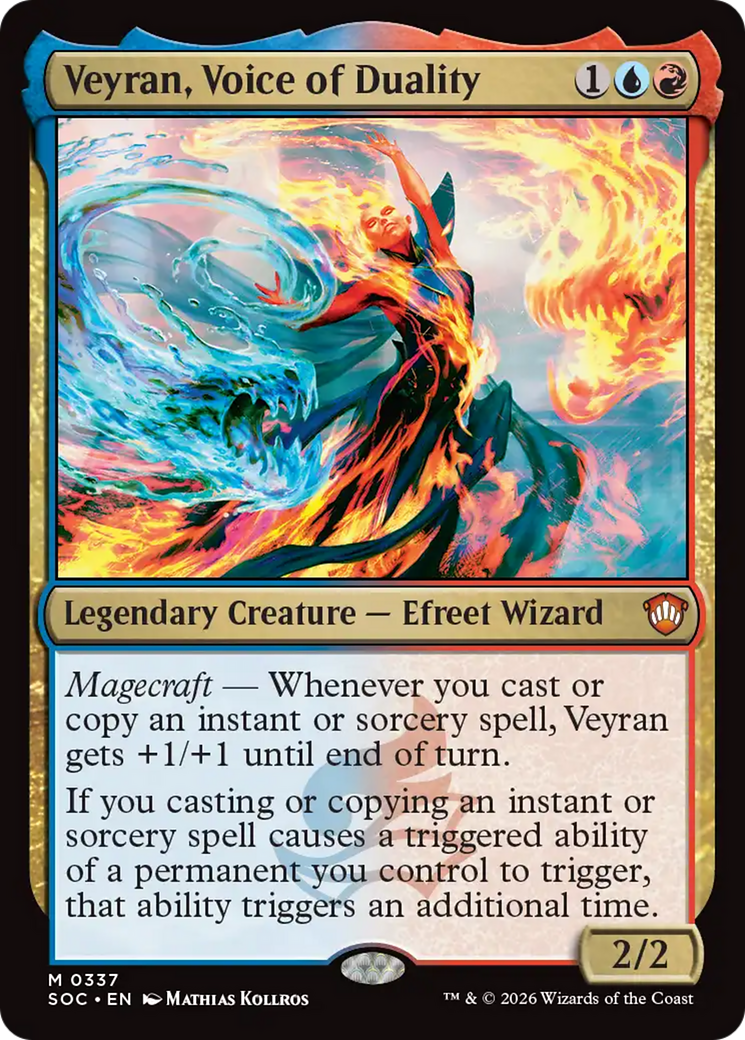 Veyran, Voice of Duality [Secrets of Strixhaven Commander] | Magic Magpie