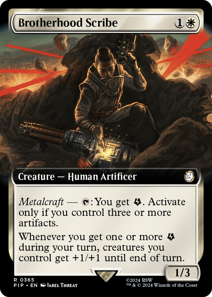 Brotherhood Scribe (Extended Art) [Fallout] | Magic Magpie