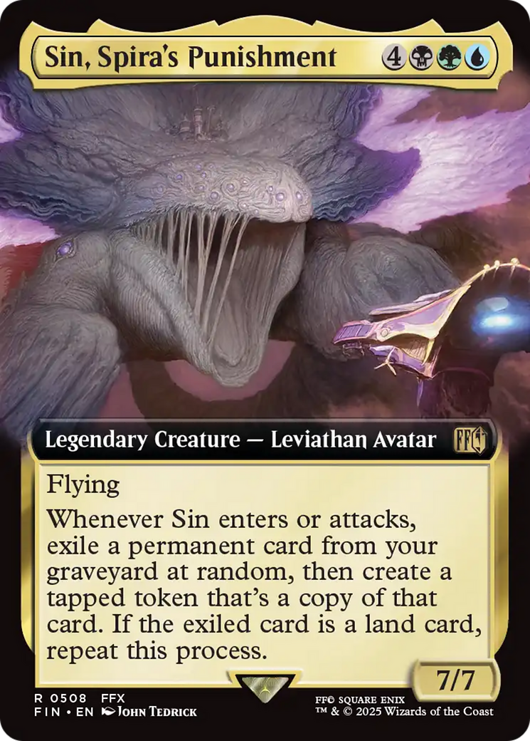 Sin, Spira's Punishment (Extended Art) [FINAL FANTASY] | Magic Magpie