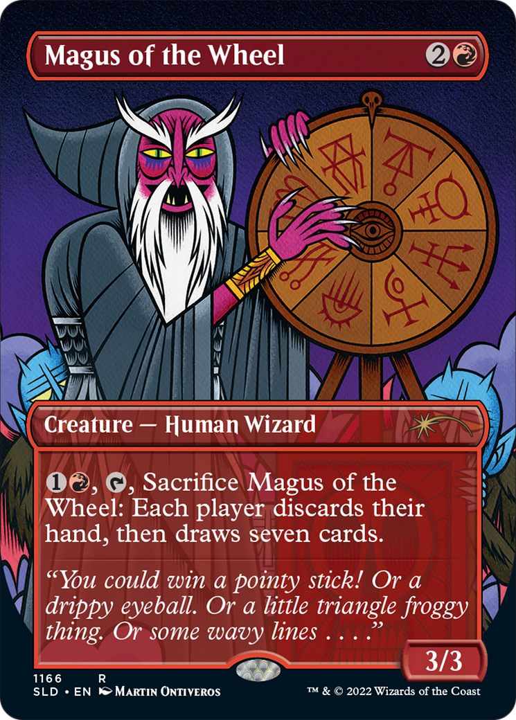 Magus of the Wheel (Borderless) [Secret Lair Drop Series] | Magic Magpie